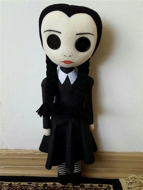 wednesday addams doll uk|wednesday addams doll pattern.